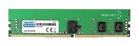 Memory RAM 1x 8GB GoodRAM ECC UNBUFFERED DDR4 1Rx8 2133MHz PC4-17000 UDIMM | W-MEM2133E4S88G