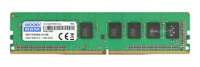 Memory RAM 1x 8GB GoodRAM ECC UNBUFFERED DDR4 2Rx8 2133MHz PC4-17000 UDIMM | W-MEM2133D48G