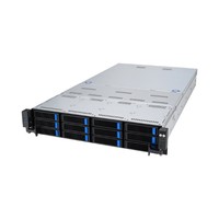 Server platform ASUS 2U RS720A-E12-RS12/10G/2.6kW/8NVMe 90SF02E1-M004L0 AMD x 2 DDR5 x 24 12 x 3.5" SATA/SAS/NVME PSU 1+1