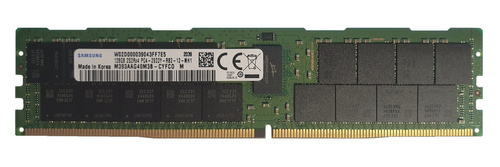 Memory RAM 1x 128GB Samsung ECC REGISTERED DDR4 4Rx4 2933MHz PC4-23400 RDIMM | M393AAG40M3B-CYF