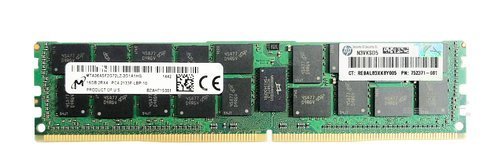 Memory RAM 1x 16GB Micron ECC LOAD REDUCED DDR4  2133MHz PC4-17000 LRDIMM | MTA36ASF2G72LZ-2G1