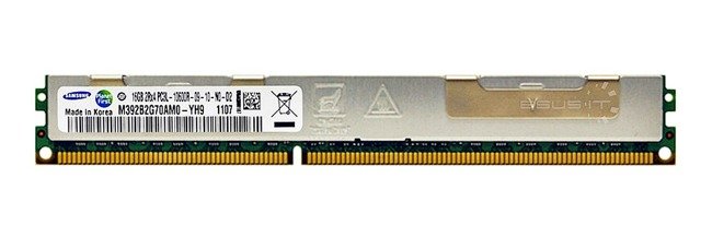 Memory RAM 1x 16GB Samsung ECC REGISTERED DDR3  1333MHz PC3-10600 RDIMM | M392B2G70DM0-YH9