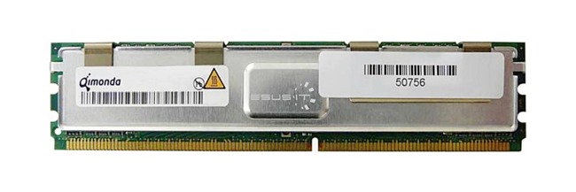 Memory RAM 1x 2GB QIMONDA ECC FULLY BUFFERED DDR2 667MHz PC2-5300 FBDIMM | HYS72T256420EFA