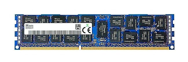 Memory RAM 1x 4GB Hynix ECC REGISTERED DDR3  1333MHz PC3-10600 RDIMM | HMT351VC7FR8A-H9