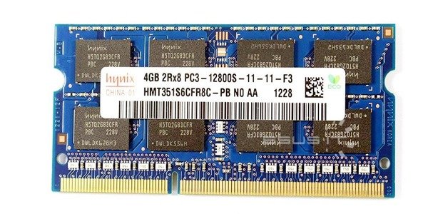 Memory RAM 1x 4GB Hynix SO-DIMM DDR3 1600MHz PC3-12800 | HMT351S6CFR8C-PB