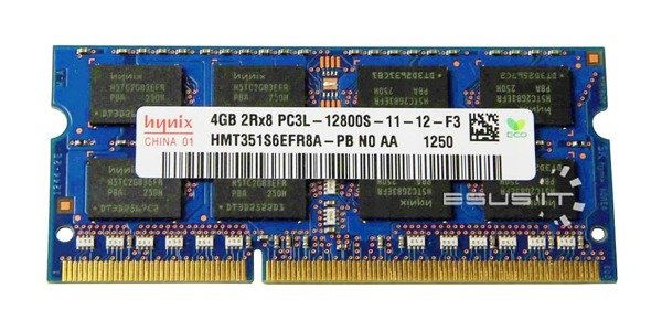 Memory RAM 1x 4GB Hynix SO-DIMM DDR3 1600MHz PC3-12800 | HMT351S6EFR8A-PB