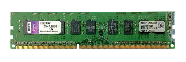 Memory RAM 1x 4GB Kingston ECC UNBUFFERED DDR3  1333MHz PC3-10600 UDIMM | KTH-PL313E/4G