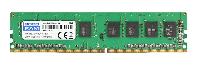 Memory RAM 1x 8GB GoodRAM ECC UNBUFFERED DDR4 2Rx8 2133MHz PC4-17000 UDIMM | W-MEM2133D48G