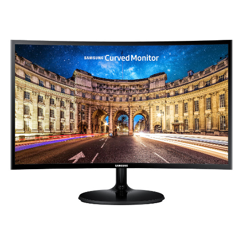 Monitor 27" Samsung LC27F398FWRXEN CF398 1920 x 1080 Full HD 60Hz screen matrix VA