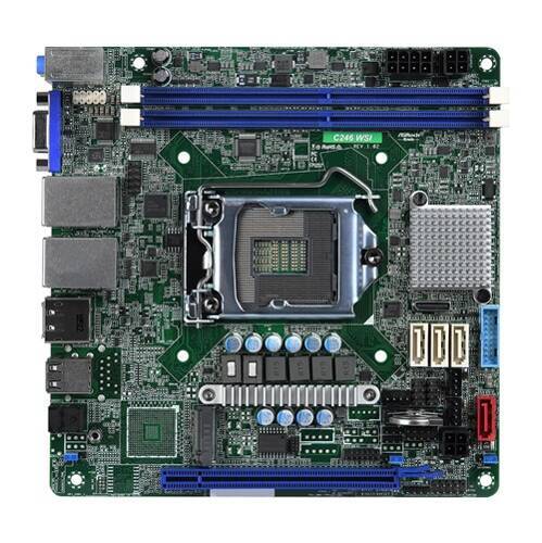 Motherboard Asrock Rack C246 WSI LGA1151 Mini-ATX | C246 WSI