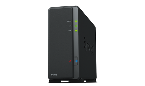 NAS server Synology DS118 1x SSD | HDD SATA 1GB RAM