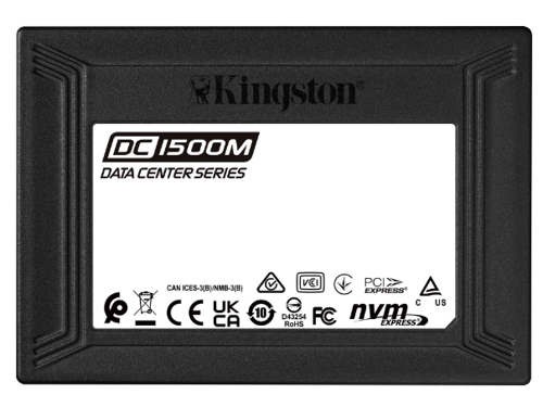 SSD disk Kingston DC1500M 3.84TB U.2 NVMe TLC | SEDC1500M/3840G