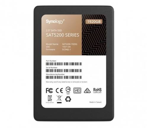 SSD disk for NAS Synology 1.92TB 2.5'' SATA 6Gb/s New | SAT5200-1920G