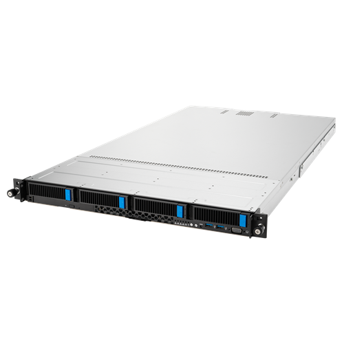 Server platform ASUS 1U RS700-E11-RS4U/10G/1.6KW/4NVMe/GPU Intel x 2 DDR5 x 32 6 x 3.5" PSU 1+1