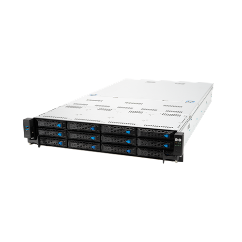 Server platform ASUS 2U RS520A-E11-RS12U/800W/12NVMe AMD x 1 DDR4 x 16 14 x 3.5" PSU 1+1