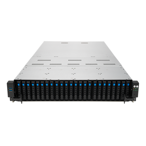 Server platform ASUS 2U RS720-E10-RS24U/10G/2.4KW/24NVMe Intel x 2 DDR4 x 32 26 x 2.5" PSU 1+1