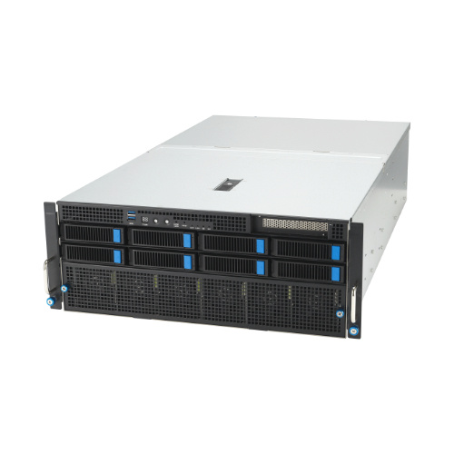 Server platform ASUS 4U ESC8000-E11-SKU3/10G/3KW(2+2)/1PCIe/2NVMe/OCP 90SF02I3-M003F0 Intel x 2 DDR5 x 32 9 x 2.5" SATA/SAS/NVME PSU 2+2