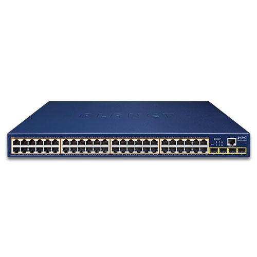 Switch Planet GS-4210-48P4S 48x 1Gb 4x SFP 600 W PoE+