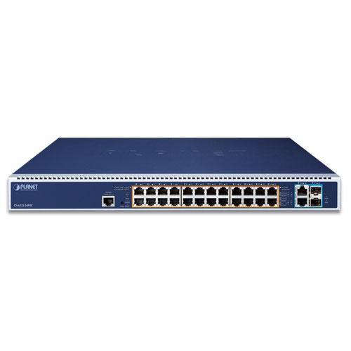 Switch Planet GS-6322-24P4X 24x 1Gb | 2x 10Gb 2x SFP+