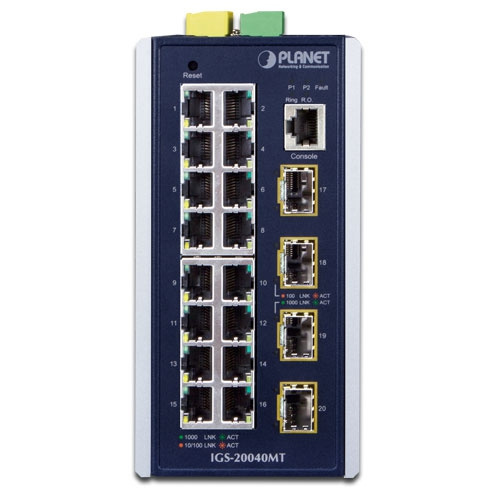 Switch Planet IGS-20040MT 16x 1Gb 4x SFP