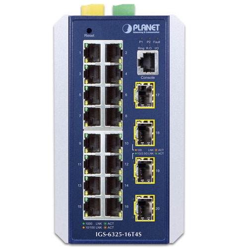 Switch Planet IGS-6325-16T4S 16x 1Gb 4x SFP