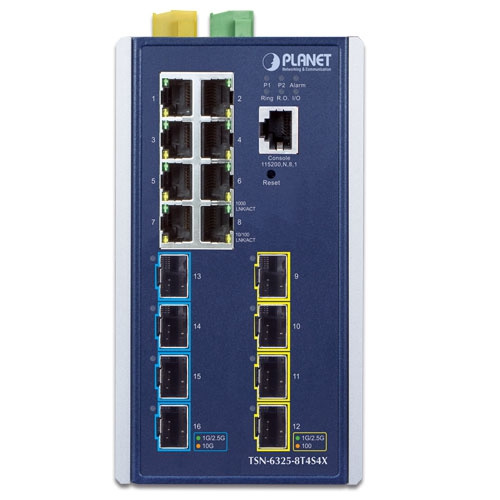 Switch Planet TSN-6325-8T4S4X 8x 1Gb 4x SFP | 4x SFP+