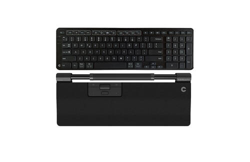 Wired mouse Contour RollerMouse Pro Regular Vegan Leather + Balance Keyboard BK CDRMPROUS10213