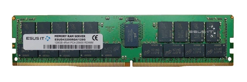 Memory RAM 1x 128GB ESUS IT DDR4 4Rx4 3200MHz PC4-25600 ECC REGISTERED  | ESUD43200RQ4/128G