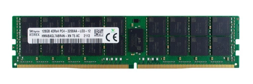 Memory RAM 1x 128GB Hynix DDR4 4Rx4 3200MHz PC4-25600 LOAD REDUCED  | HMABAGL7MBR4N-XN