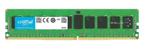 Memory RAM 1x 32GB Crucial ECC REGISTERED DDR4 2Rx4 2933MHz PC4-23400 RDIMM | CT32G4RFD4293