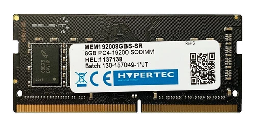 Memory RAM 1x 8GB HYPERTEC SO-DIMM DDR4 2400MHz PC4-19200 | MEM192008GBS-SR