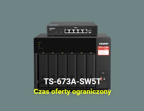 Server NAS QNAP TS-673A-SW5T