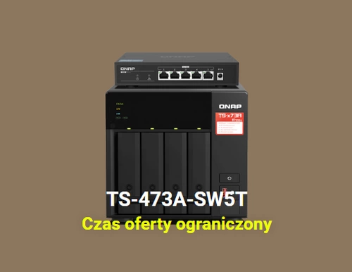 Server NAS QNAP TS-473A-SW5T